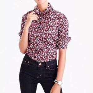 J.CREW Liberty Fabrics Shirt Style F8523 Size 4